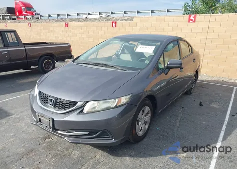 2014 Honda Civic Lx из США, поврежденный, VIN 19XFB2F53EE259311